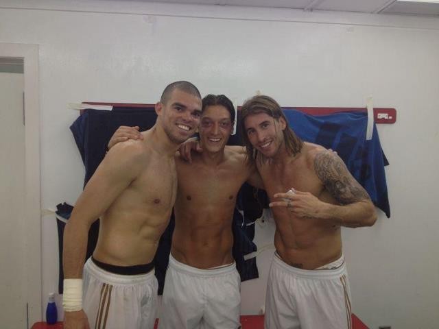 Pepe, Oezil và Ramos